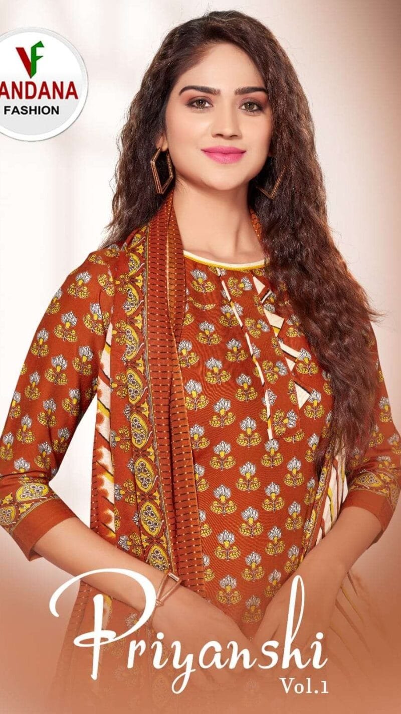 Priyanshi Vol 1 Vandana Fashion