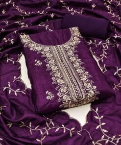 Vichitra Silk Multi Work Suits