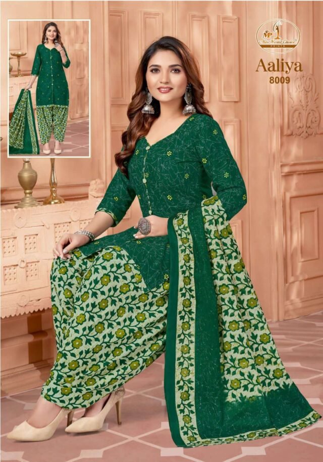 Miss World Aaliya Vol 8 Wholesale Cotton Dress Material