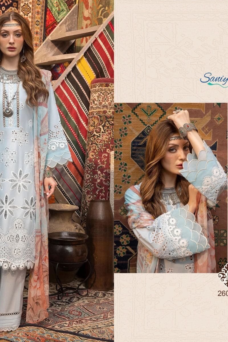 Adan’s Libas Chikankari Vol 26 Saniya Trendz