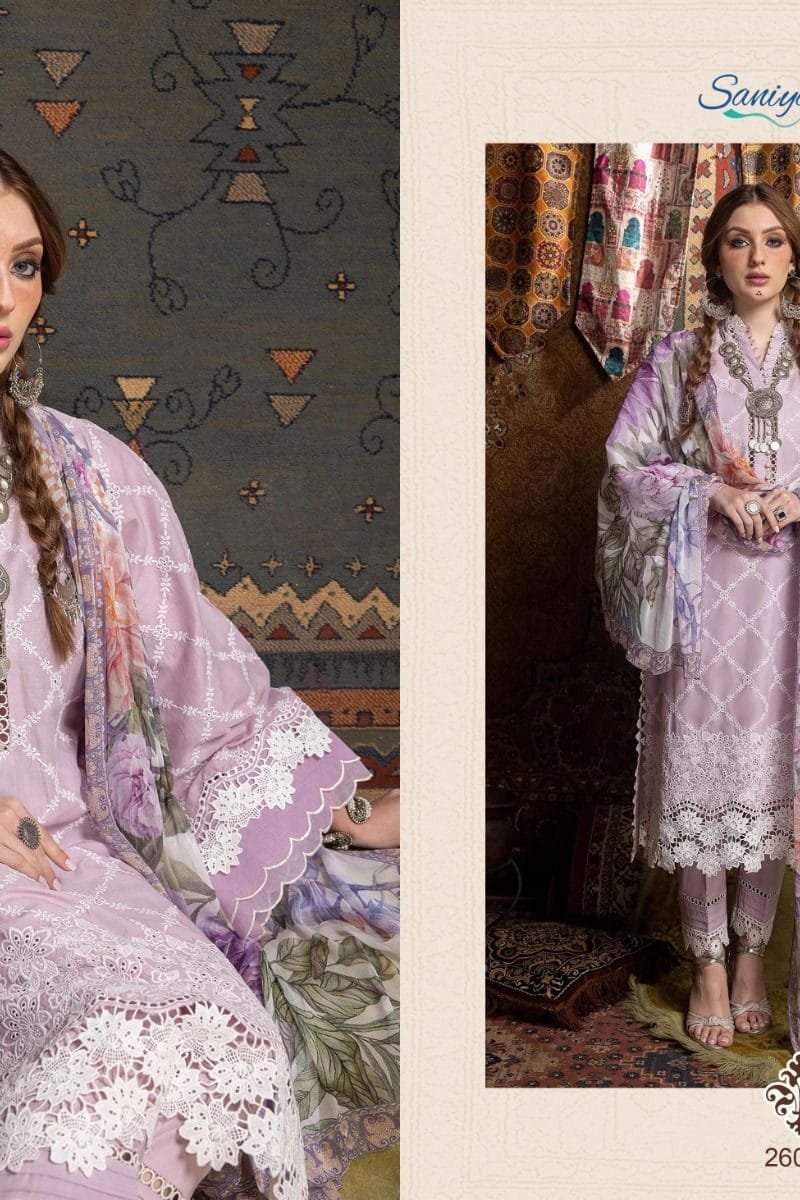 Adan’s Libas Chikankari Vol 26 Saniya Trendz