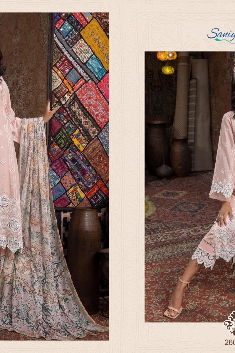 Adan’s Libas Chikankari Vol 26 Saniya Trendz