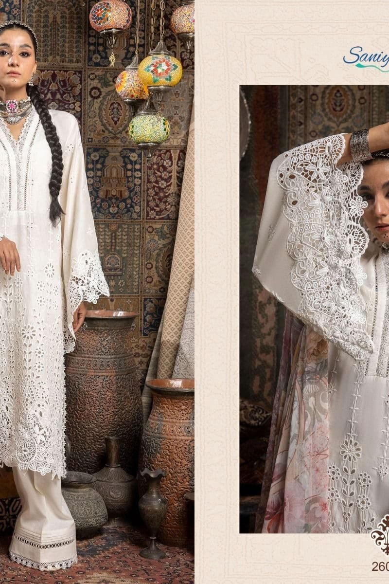 Adan’s Libas Chikankari Vol 26 Saniya Trendz