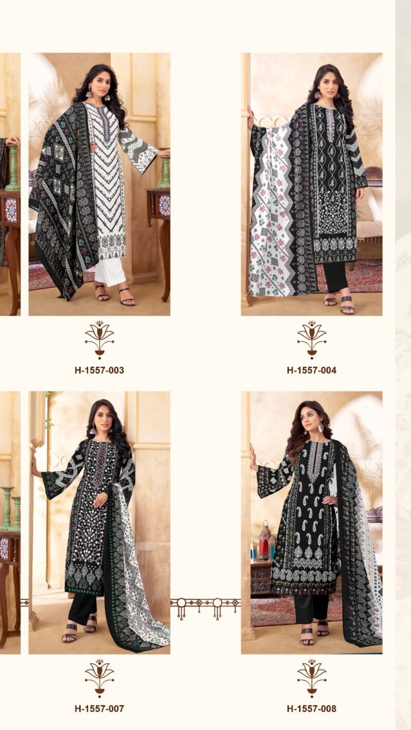 Alok Suit Qudrat Black And White