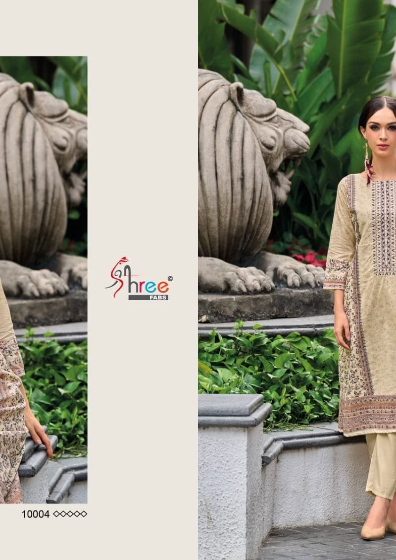 Bin Saeed Lawn Collection Vol 10 Shree Fab