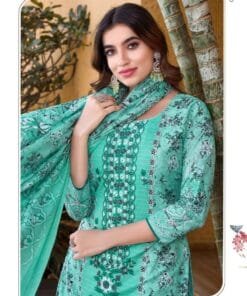 Bin Ubaid Self Embroidery Collection Vol 2 Al Karam Lawn