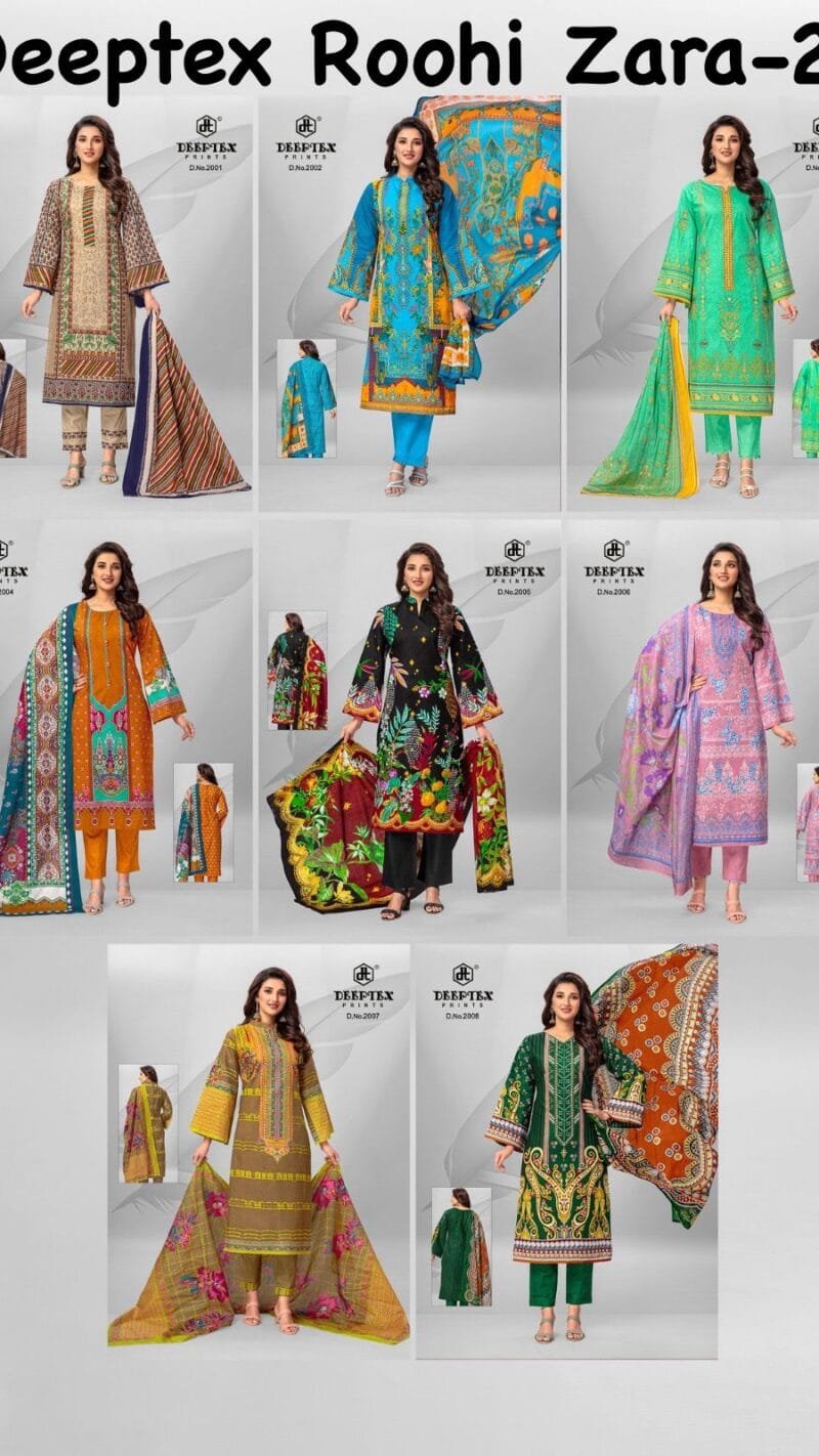 Deeptex Roohi Zara Karachi Vol 2