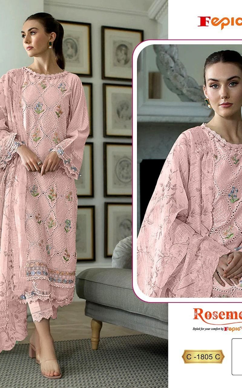Fepic RosemeenC 1805 Pakistani Suits Wholesale