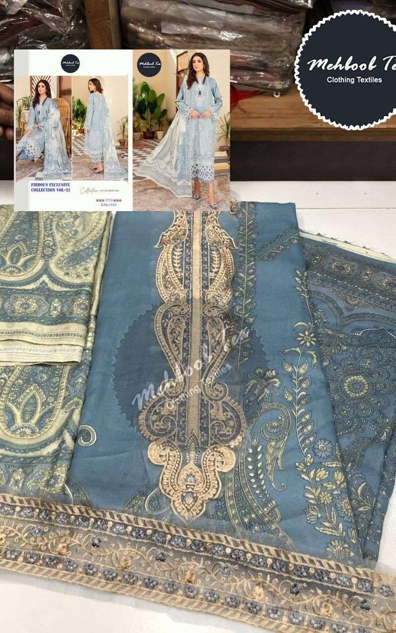 Firdous Exclusive Collection Vol 31 Mehboob Tex