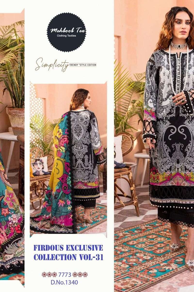 Firdous Exclusive Collection Vol 31 Mehboob Tex