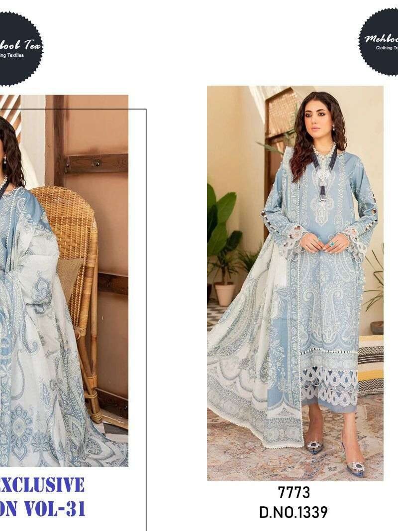 Firdous Exclusive Collection Vol 31 Mehboob Tex