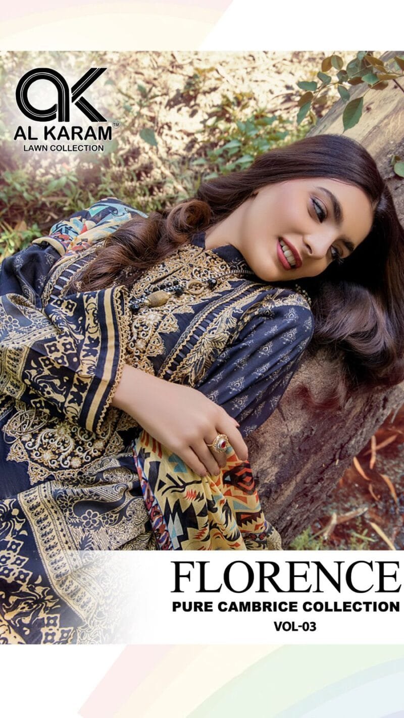 Florence Vol 3 Al Karam Pure Cambric Collection