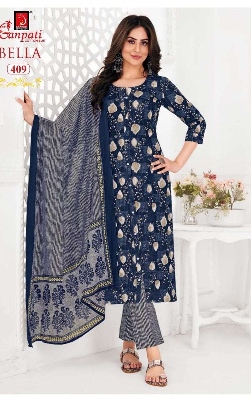 Ganpati Bella Vol 4 Pant Style Material