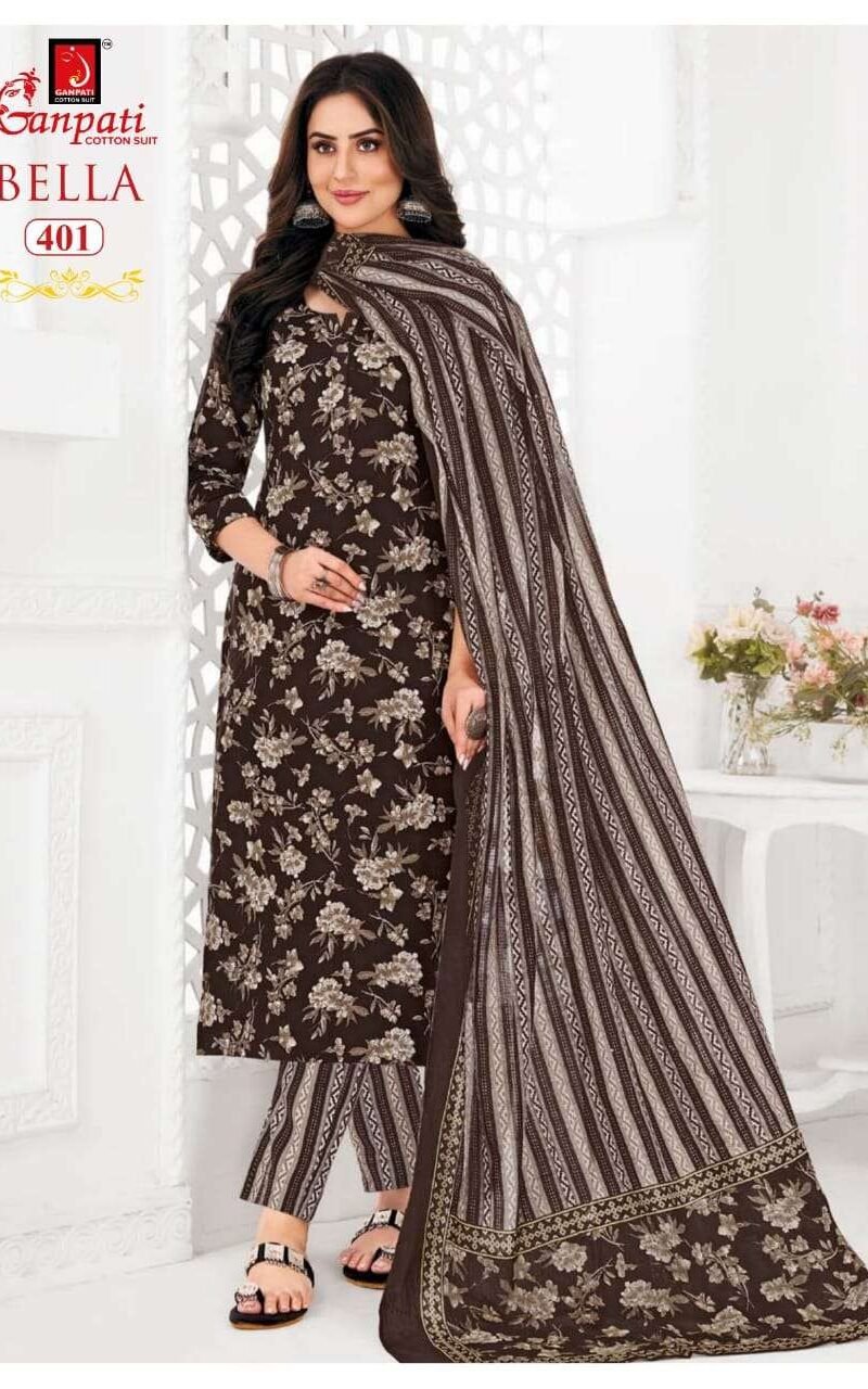 Ganpati Bella Vol 4 Pant Style Material