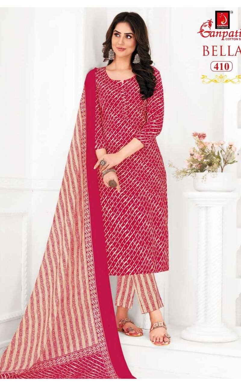 Ganpati Bella Vol 4 Pant Style Material