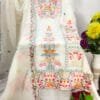 Georgette Chain Work Dress Material Wholesale