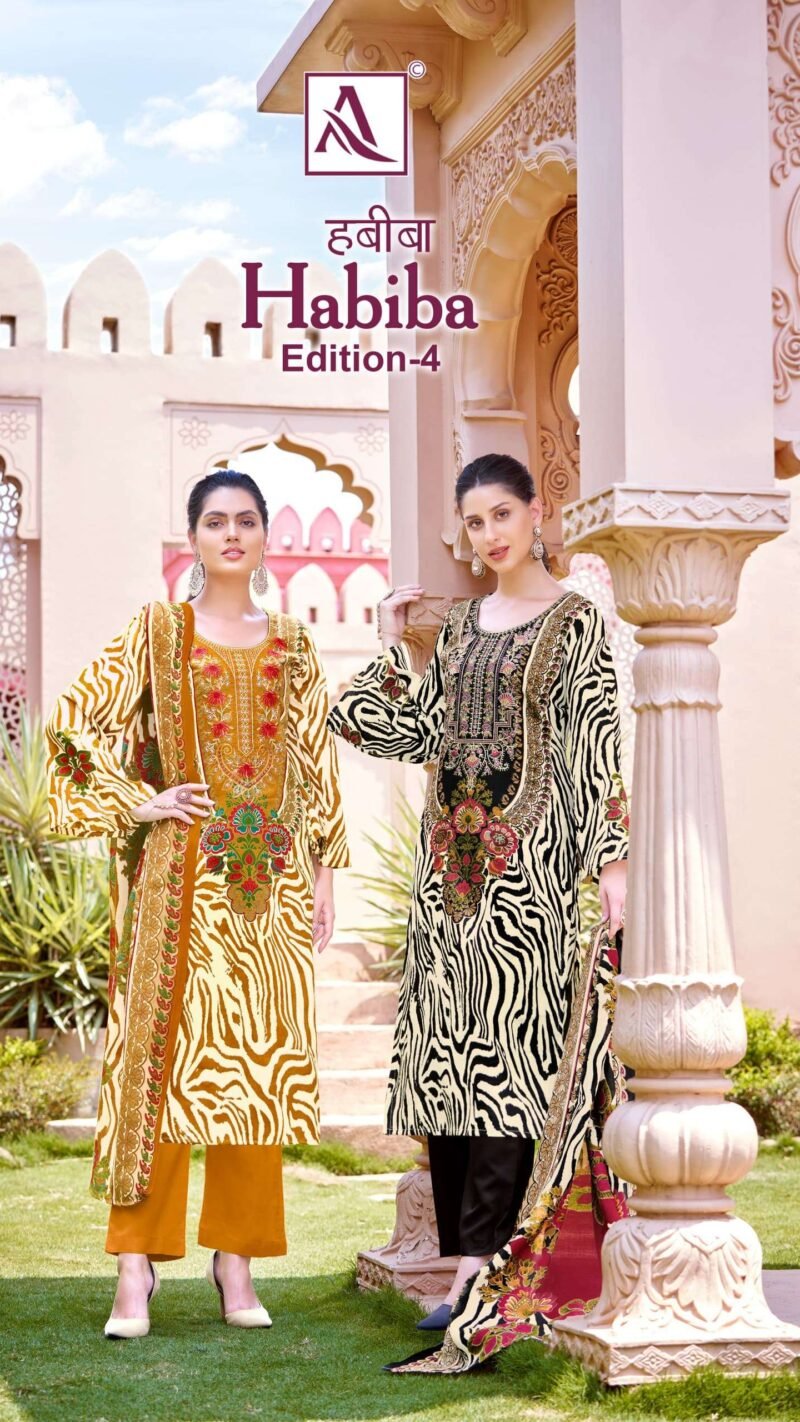 Habiba 4 Alok Suit