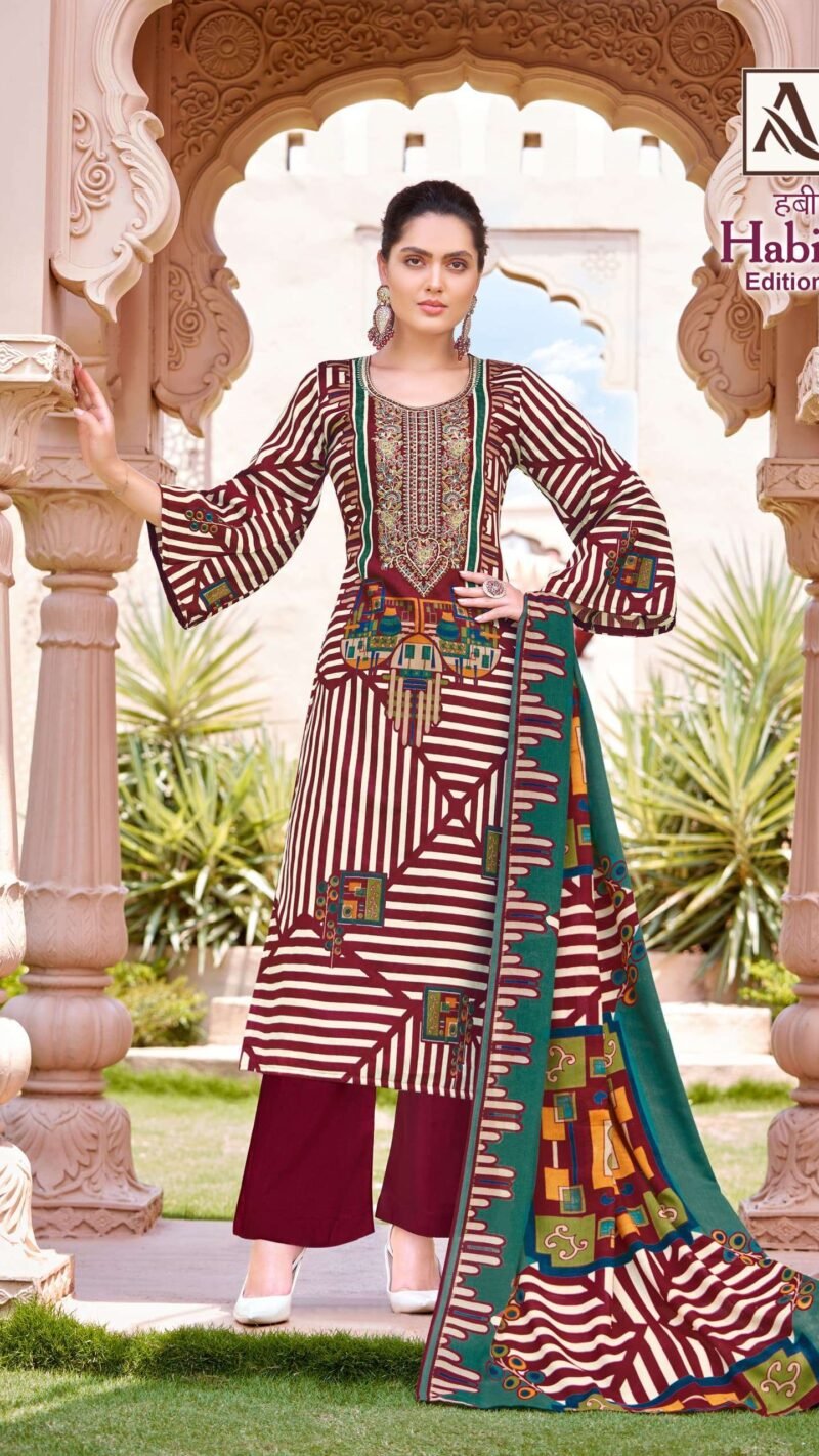 Habiba 4 Alok Suit