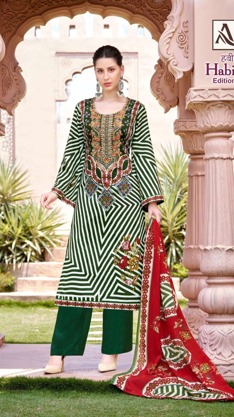 Habiba 4 Alok Suit