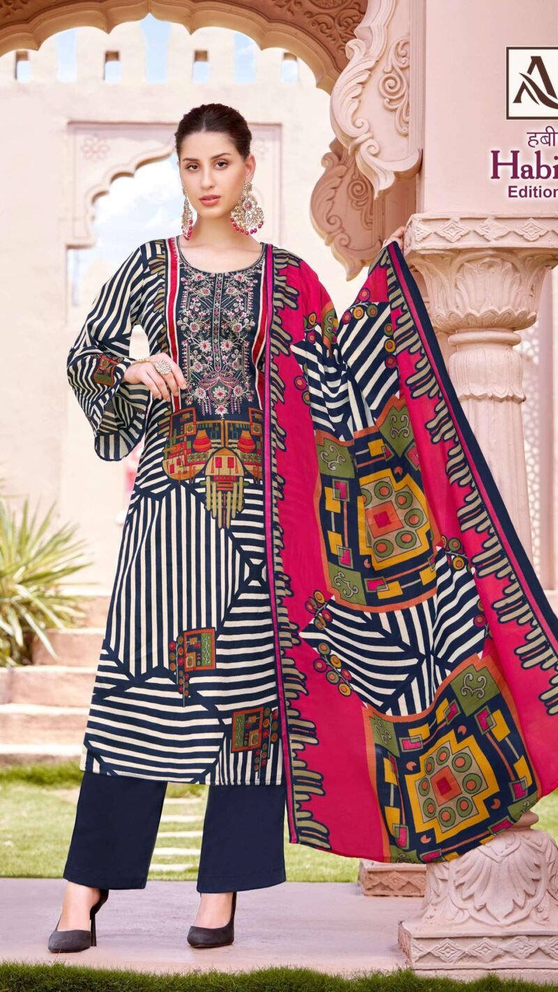Habiba 4 Alok Suit