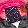 Hand Bandhej Cotton Dress Material