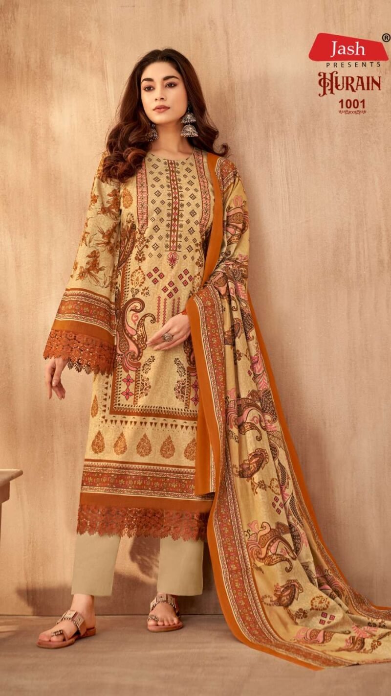 Hurain Vol1 Jash Karachi Style Lawn Suits