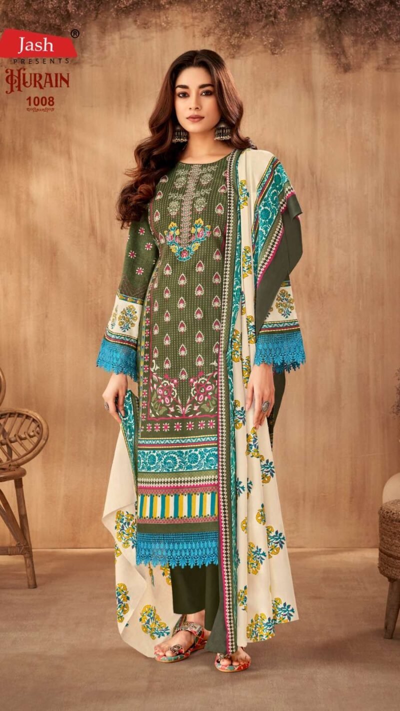 Hurain Vol1 Jash Karachi Style Lawn Suits