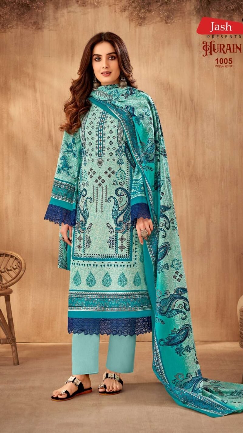 Hurain Vol1 Jash Karachi Style Lawn Suits