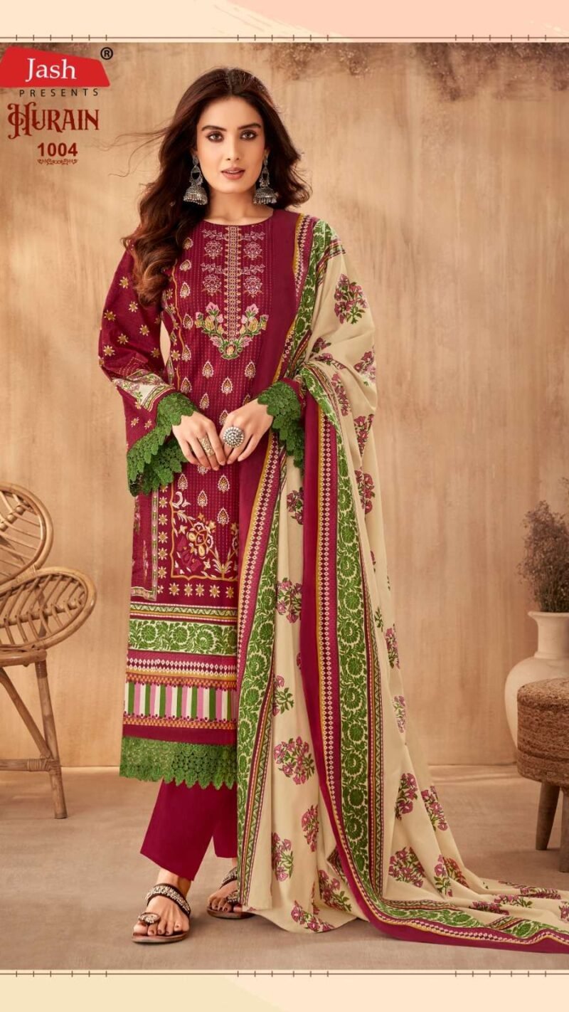 Hurain Vol1 Jash Karachi Style Lawn Suits