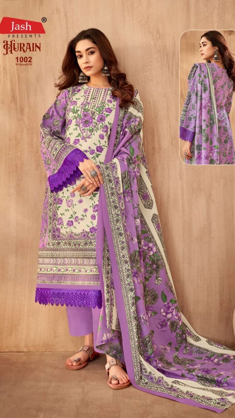 Hurain Vol1 Jash Karachi Style Lawn Suits