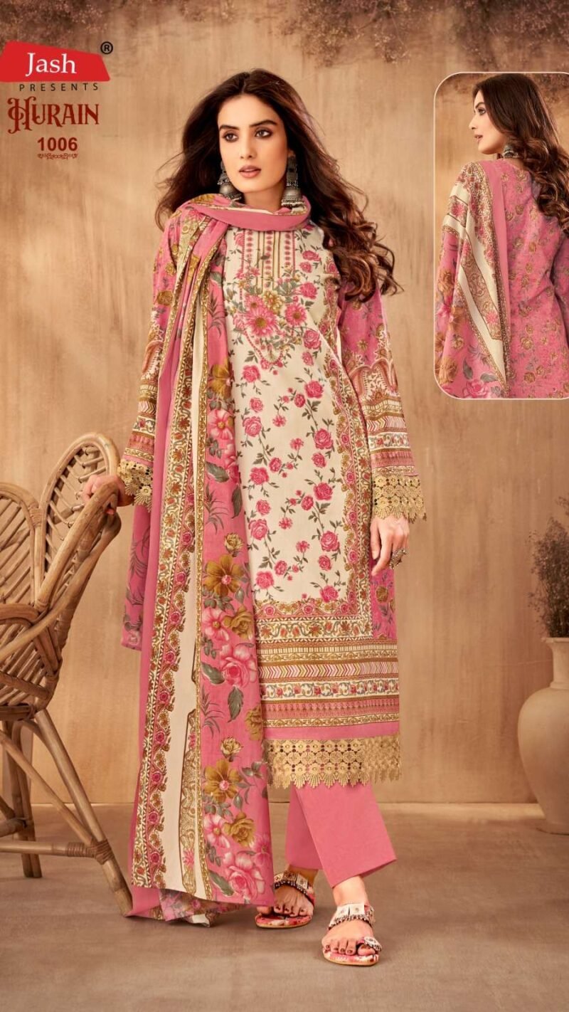 Hurain Vol1 Jash Karachi Style Lawn Suits