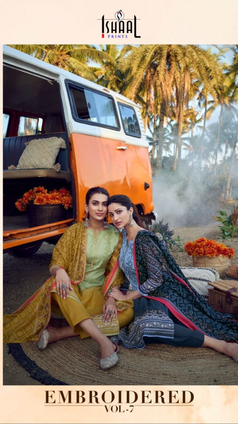 Ishaal Embroidered Vol 7