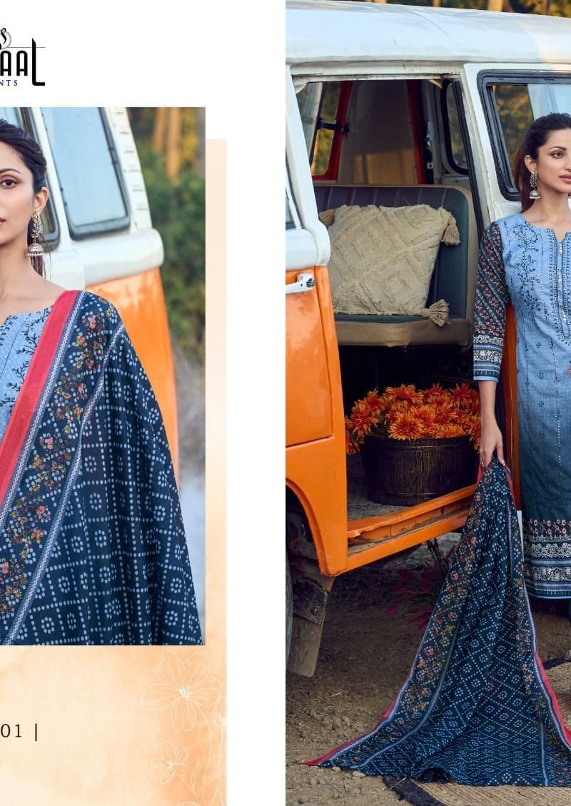 Ishaal Embroidered Vol 7
