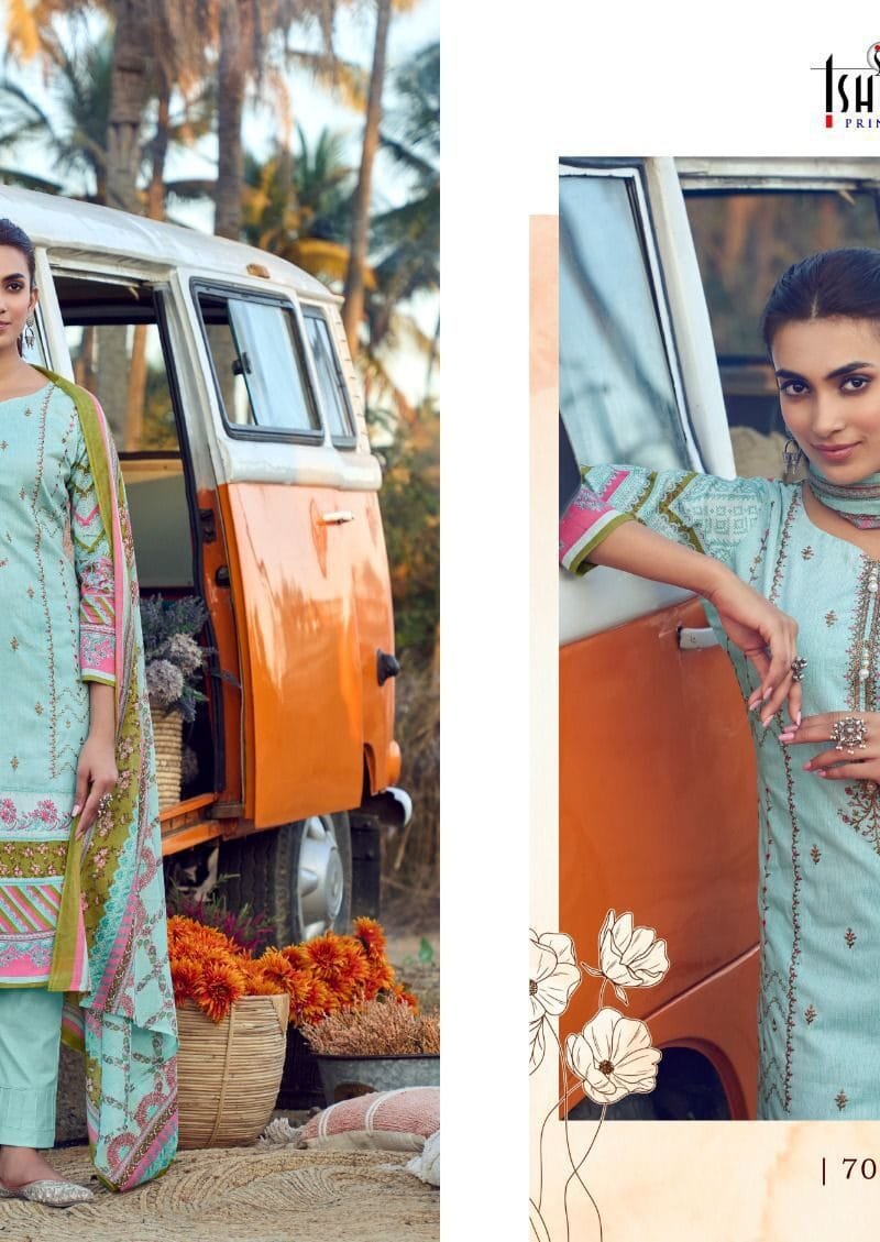 Ishaal Embroidered Vol 7