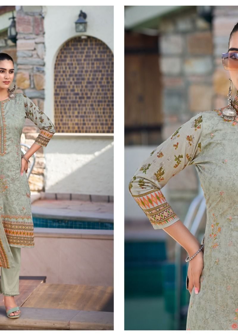 Ishaal Embroidered Vol 9