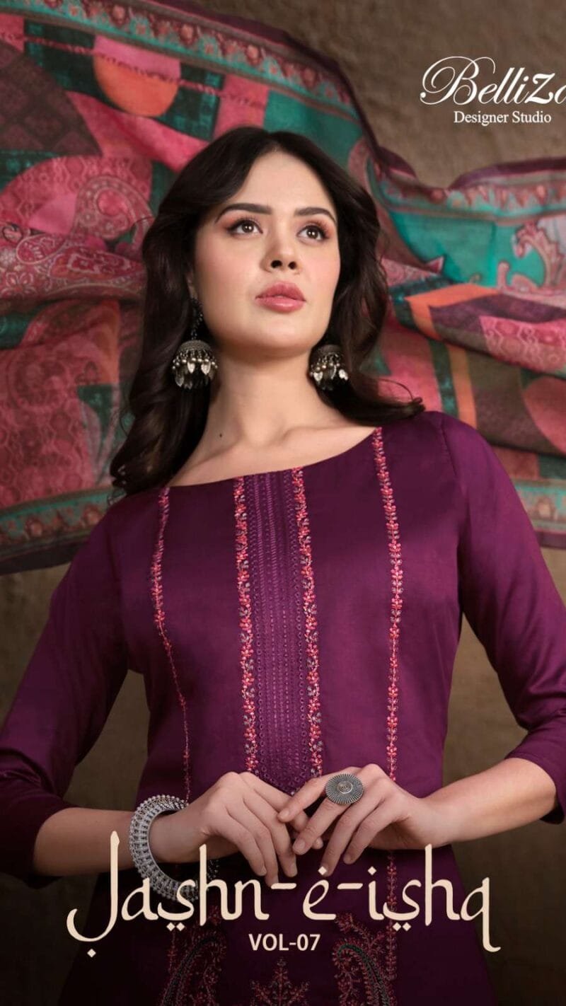 Jashn-E-Ishq Vol 7 Belliza Designer Studio