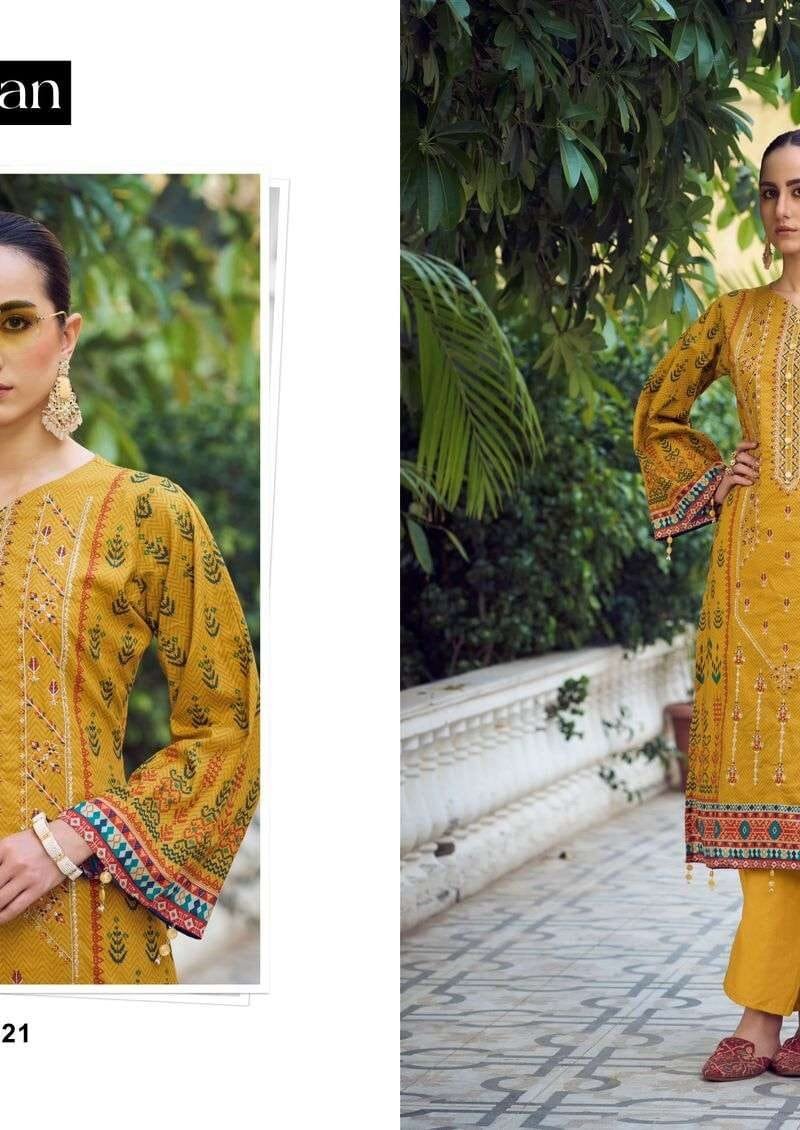 Jihan Bin Saeed Lawn Collection Vol 10