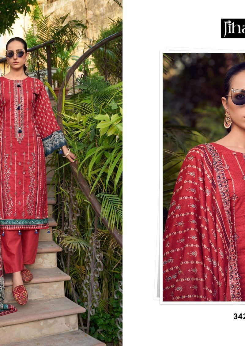 Jihan Bin Saeed Lawn Collection Vol 10