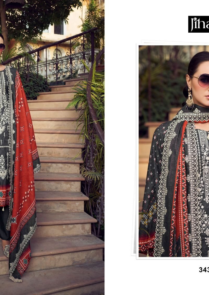 Jihan Bin Saeed Lawn Collection Vol 10