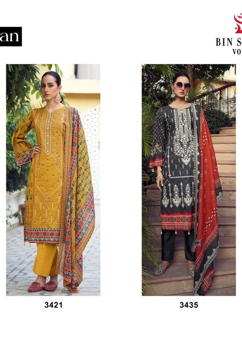 Jihan Bin Saeed Lawn Collection Vol 10