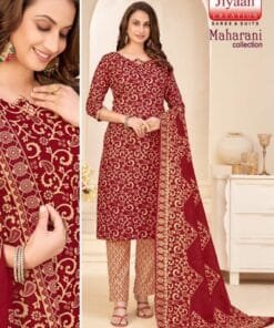 Jiyaan Maharani Wholesale Cotton Dress Material