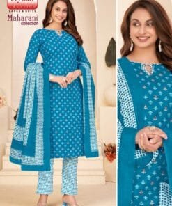 Jiyaan Maharani Wholesale Cotton Dress Material