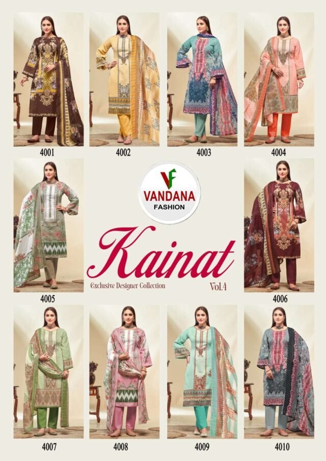 Kainat Vol 4 Vandana Fashion