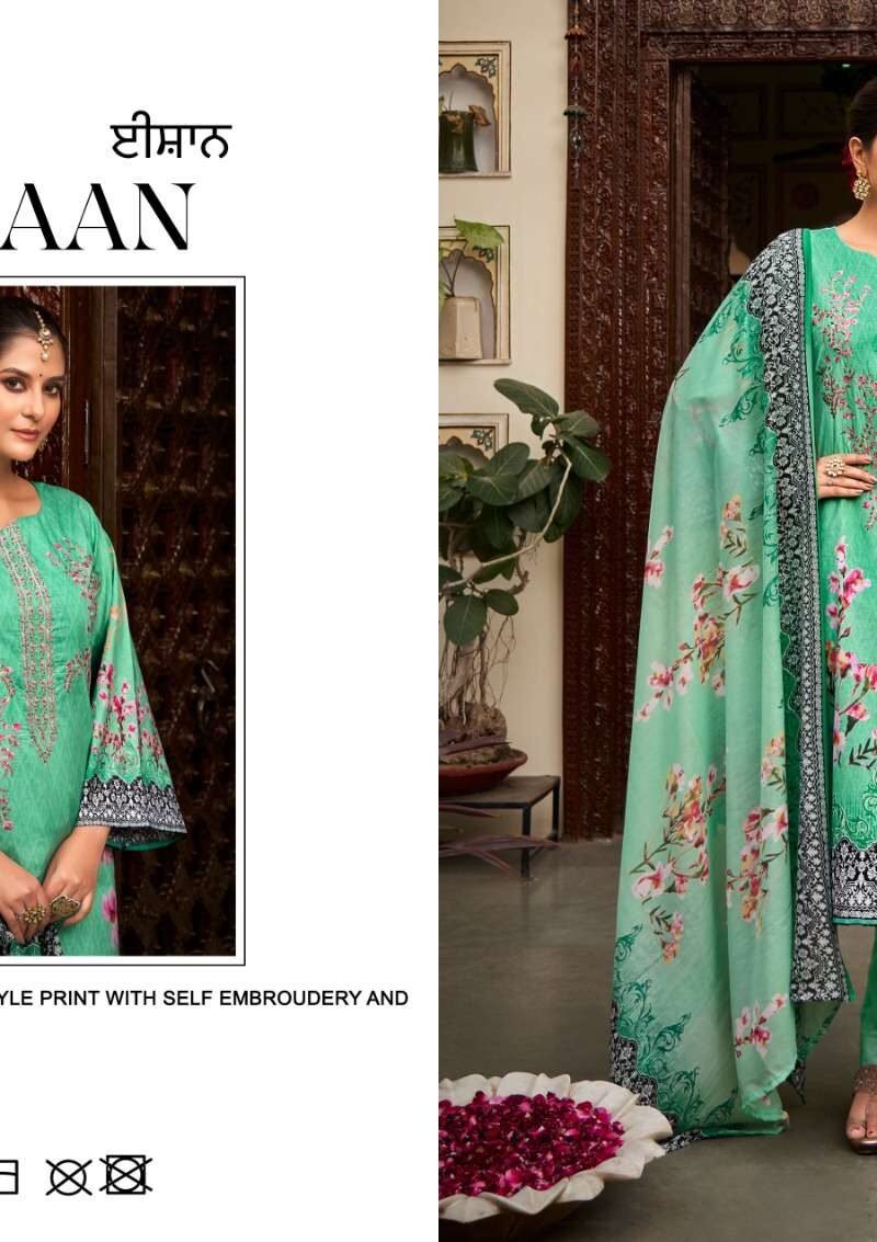 Levisha Eshaan Cotton Digital Style Print