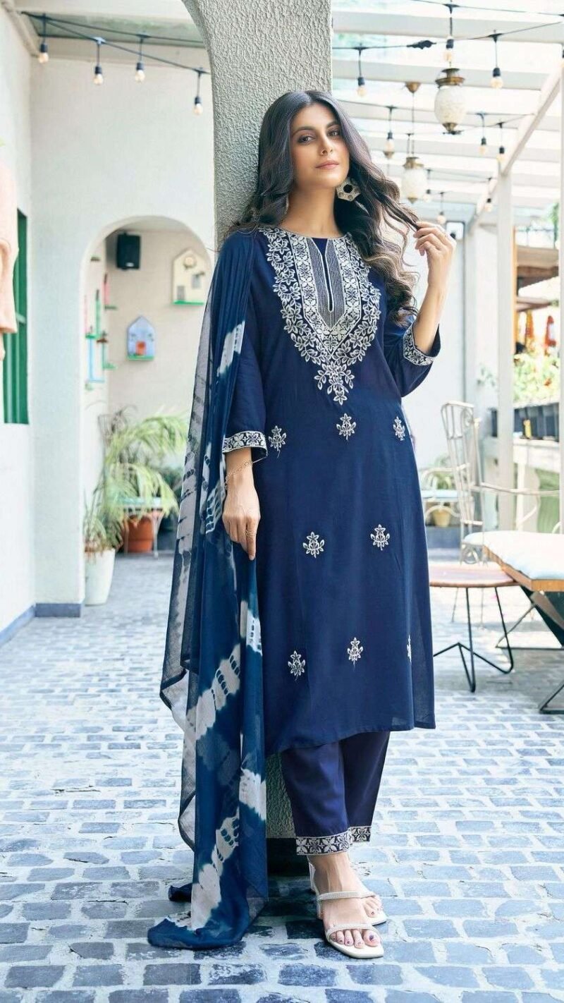 Lucknowi Style Embroidery Work Mystic Karachi Readymade Collection