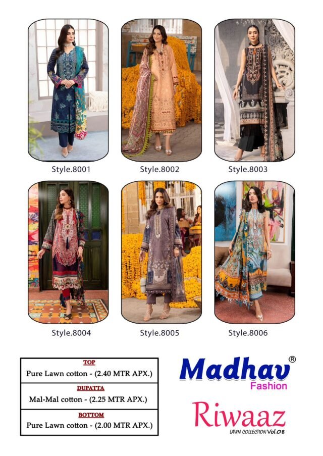 Madhav Fashion Riwaaz Vol 8