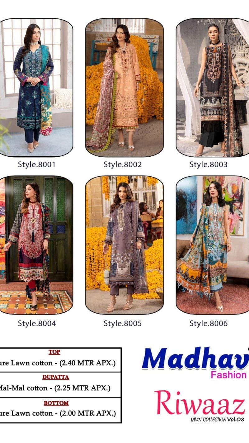 Madhav Fashion Riwaaz Vol 8
