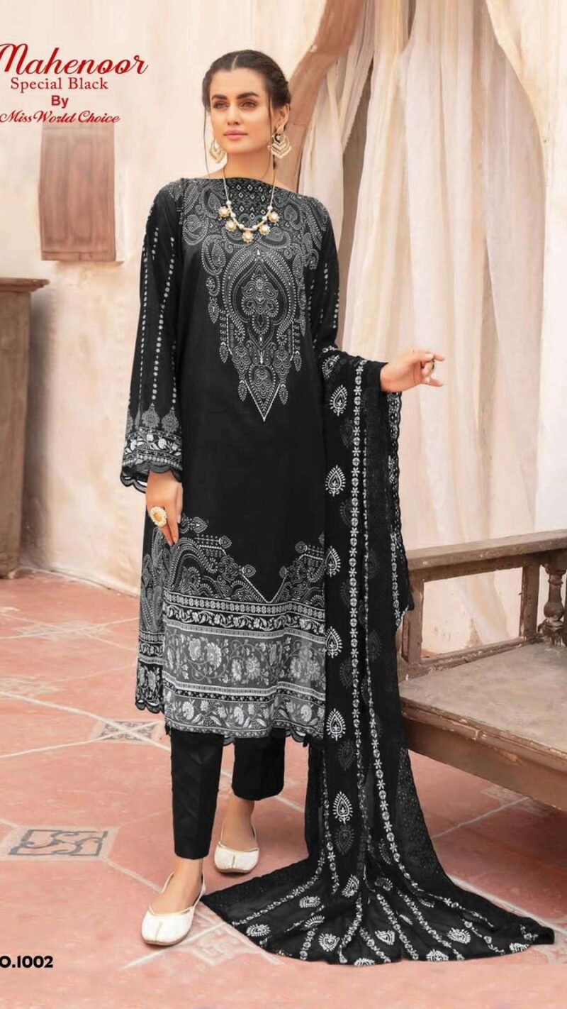 Mahenoor Special Black Missworld Choice