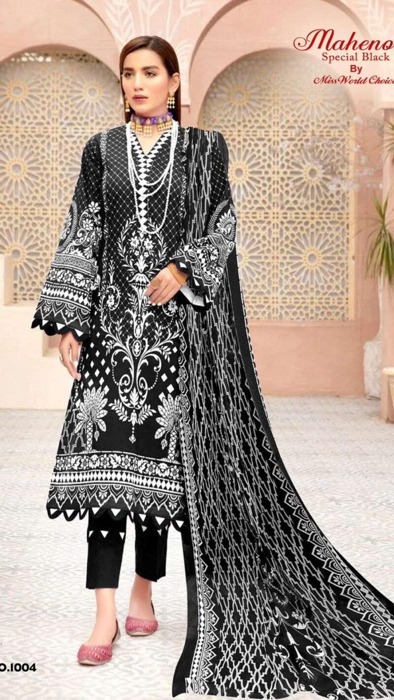 Mahenoor Special Black Missworld Choice