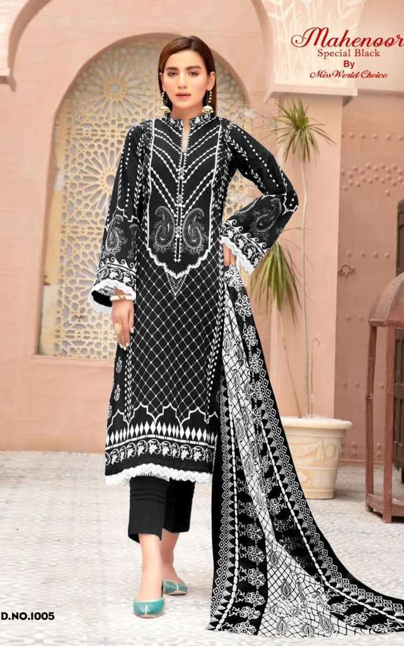 Mahenoor Special Black Missworld Choice